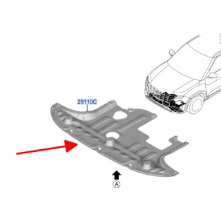 Tấm chắn gầm động cơ Hyundai Creta 22