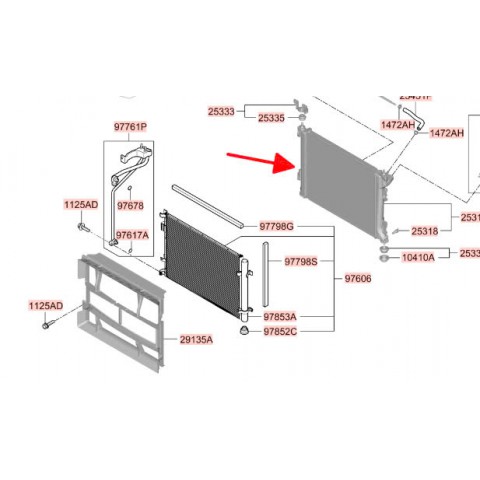 Két nước làm mát Hyundai Venue 2023